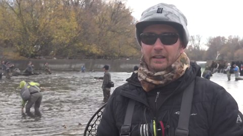 Anglers take advantage of a unique opportunity to fish for steelhead in the Boise River