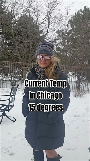 Current temperature in Chicago.