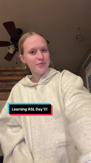 NEW SERIES!! Join me in learning sign language together!! #asl #signlanguage #fyp #viral