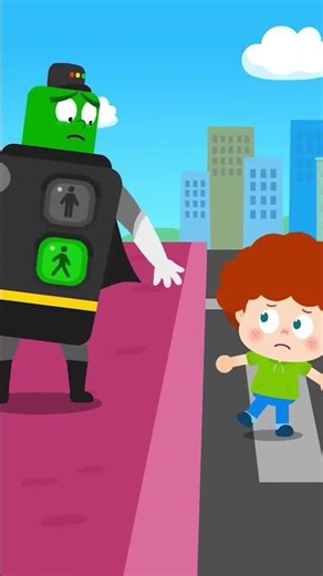 #shorts Stop! Signal Man | Stop! 🚦 Who Is the Signal Man? | Kids Song