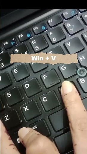 Clipboard History | Windows Shortcut #windows #computer #laptop #pc #viral #reels #shorts #keyboard