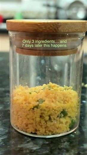 3 Ingredient Lemon Chili Ferment (Better Than Store Sauces) #Shorts