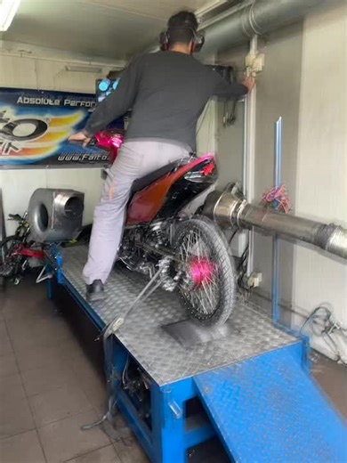 Absolute Performance: Motorcycle Testing in the Garage