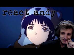 React Andy: Serial Experiments Lain Episode 1. Email Ghost Pandemic