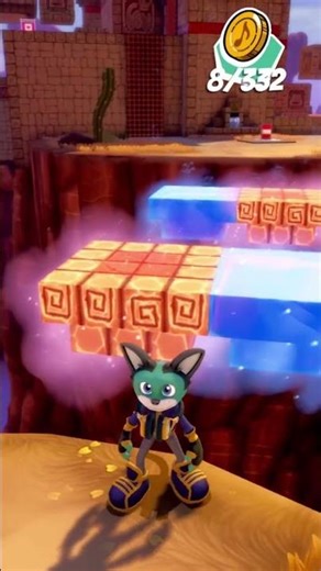 Playtest feedback from kids: “It’s funny when he falls!” #scratchthecat #indiegame #animalcharacter