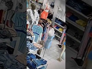 women get caught stealing clothes from a clothes store a must watch