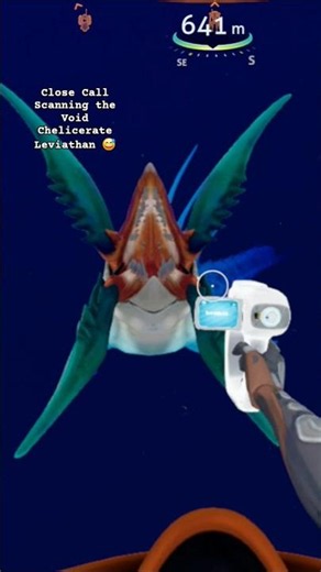 Subnautica Below Zero: Scanning the Void Chelicerate Leviathan
