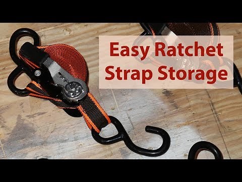 How to Wrap Harbor Freight Ratchet Straps for Storage