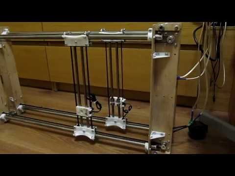 Hot wire CNC firmware test