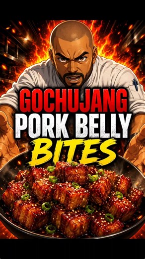 Gochujang Pork Belly Bites 🥓🔥