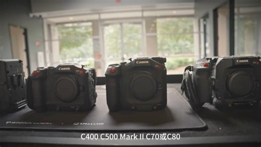 SmallHD 监视器可有线/Wi-Fi控制Canon C300MKIII，C400，C500MKII，C70，C80#smallHD #摄影机控制#监视器