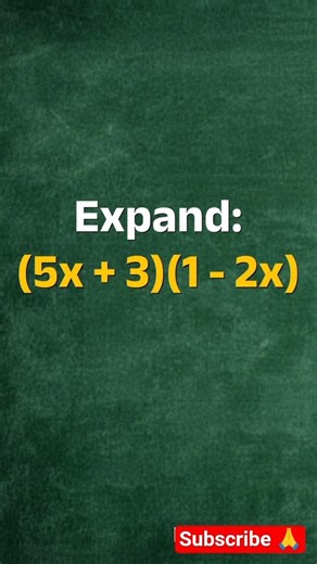 Can you Expand this in 15 Seconds? #maths #algebra #satmath #mathshorts #mathstricks #education