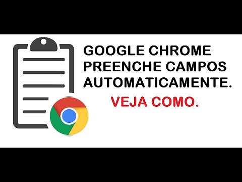 Preencha Formulário automaticamente Google Chrome