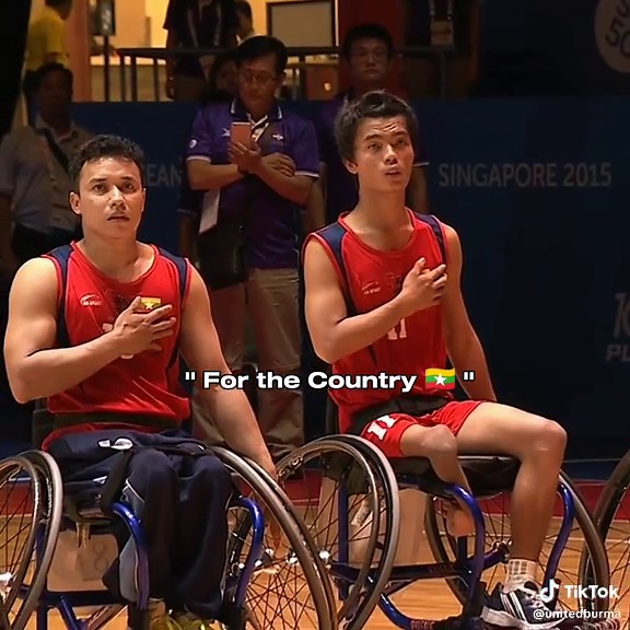 Myanmar Paralympics sport clip