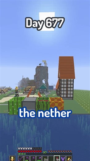 100 days - [Minecraft Hardcore] - Day 677 #minecraft #100days #devgen