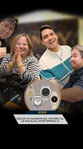 3.5M views · 77K reactions | 4 WATCHES, SOLD! Tara, Samahan niyo ko magbenta ngayon ng Rolex watches kay Madam! Let's Go! ✨ #parenghayb #parengchollo #parengg #gentrytimepieces #luxurywatches #watch #fyp #rolexwatch #rolex #buyandsell #contractor #explorer #polar #datejust #airking #diamonds #fyp | Pareng Hayb | Facebook