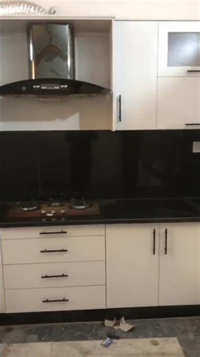 Elegant White Kitchen Design Ideas |Clean,Modern&Luxury Look#viralvideo #wooddesigner #shortsfeed