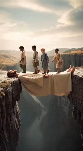Some people will never understand how many battles God has quietly fought for us… and how many dangers we never even saw. This AI-created scene is just a visual reminder — Jesus becoming the bridge so the children can cross safely. And when one slips, the angel rushes in to save him… because even when we lose our footing, Heaven doesn’t. If you’re facing something heavy today, remember: You are being carried, protected, and watched over in ways you can’t always see. 🙏✨ ❤️ Note: This is an AI il