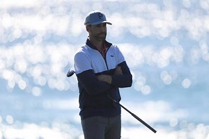 Chris Baker, a rookie who nearly met his Waterloo in Waterloo, is in contention