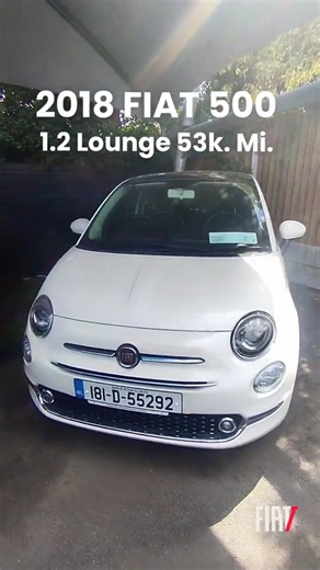 2018 Fiat 5001.2 Lounge with SUNROOF 69BHP 3DR #sandyfordmotors #fiat500 #dublin