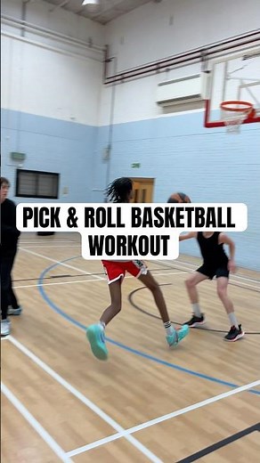 Pick and roll basketball workout