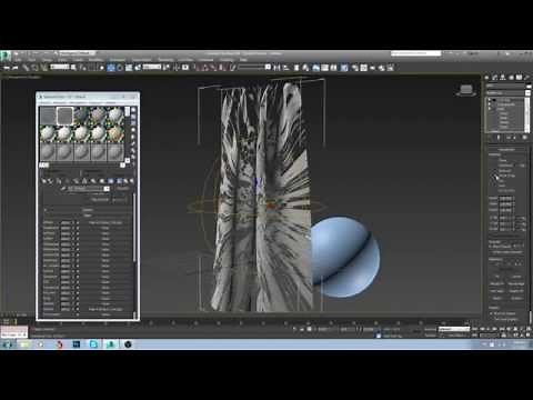 How to: Model and texture curtains in 3ds max (vray & mental ray)