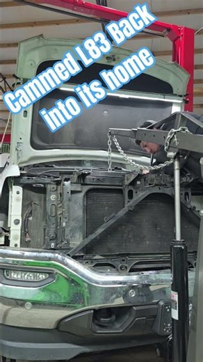 Cammed L83 going back into the 2018 GMC Sierra