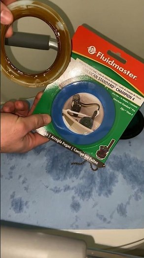 American Standard Flapper Replacement $5000 Job?! #plumber #plumbing #toilet #flapper #champion