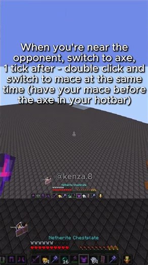 How to Marlowww stun slam #macepvp