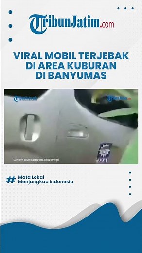 Terkuak Fakta Viral Video Mobil Terjebak di Area Kuburan saat Tengah Malam di Banyumas