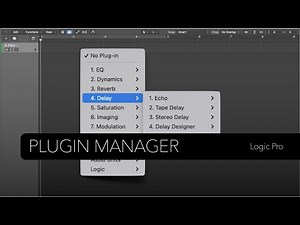 Logic Pro: How to Organise Plugins