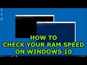 Check Ram Speed Frequency in CMD for Windows 10,8,7