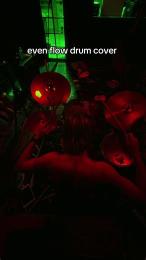 eddie vedder writes the coolest drum parts #drums #drumcover #pearljam #fyp #drumtok