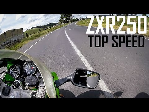 Kawasaki ZXR250 Top Speed