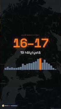Suomen hälytykset 22.6.2026 60 sekunnissa 🚨 #shorts