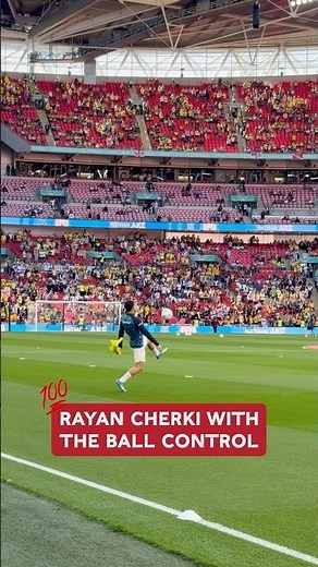 Cherki getting loose at Wembley 😮‍💨