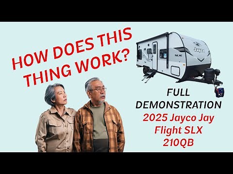 🚐 2025 Jayco Jay Flight SLX 210QB Full Walkthrough & Demonstration | Hilltop Camper & RV 🏕️