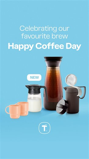 17 reactions |  Happy Coffee Day! ☕  Elevate your coffee game...