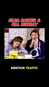 Gilda Radner & Bill Murray as the Nerds of Todd and Lisa on SNL, Circa 1970s #SNL #comedy #comedians #1970s #gildaradner #billmurray #lovegilda | Love Gilda