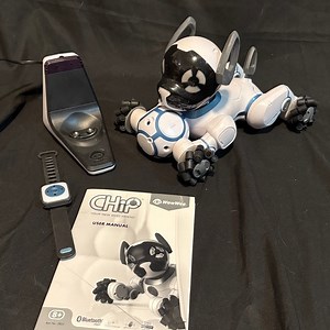 WowWee CHiP Robot Dog with Charger, Ball, and Watch