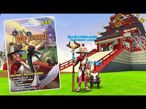 Wizard101: AMAZING Mooshu Bundle! - Heavenly Palace Bundle