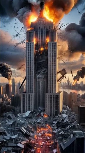 Empire State Building Explosion & Rebuild | From Devastation to Restoration #explosion