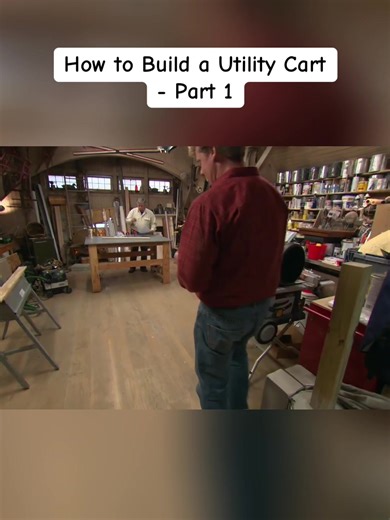 How to Build a Utility Cart - Part 1 #house #fyp #usa🇺🇸