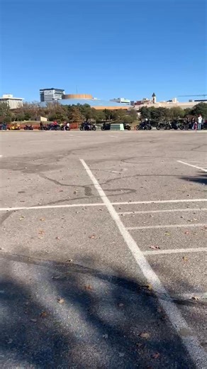 Just a “Few”bikes out today for the Toy-run… had a great time….2,200( ) bikes. | LeRoy Anderson