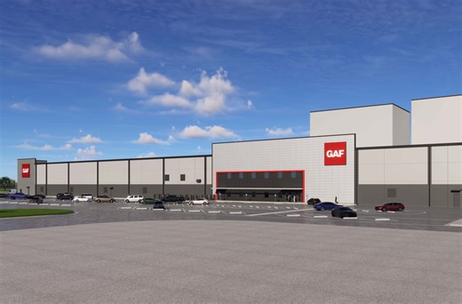 Roofing giant breaks ground on Newton plant