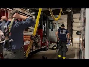 Chicago fire department Ambulance 80-34-33 Engine 107 (Spare) responding