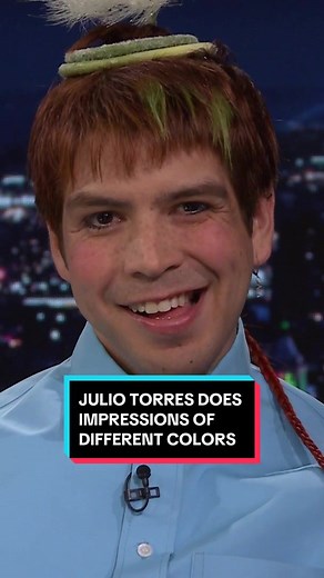 Julio Torres Impersonates Colors on The Tonight Show