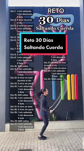 30 Day Jump Rope Challenge: 1000 Jumps in 7 Days