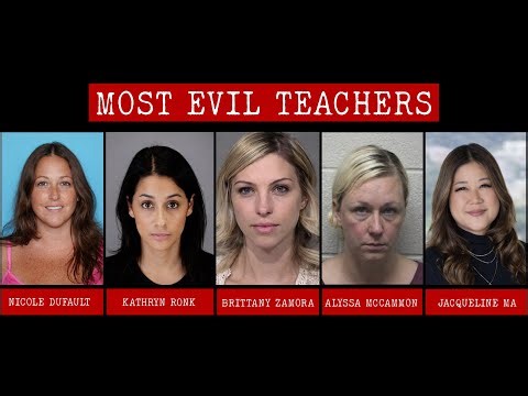 6 Evil Teachers Who Turned Classrooms Into Crime Scenes | Shocking Scandals