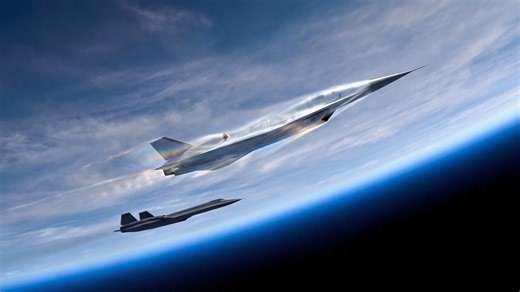 A hypersonic aircraft built to rival the SR-71